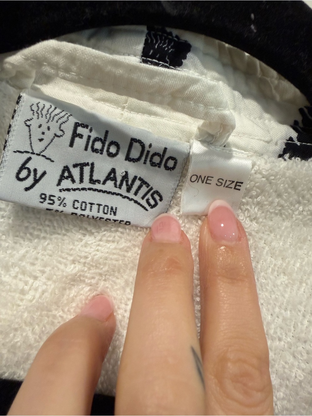 Fido Dido Vintage Robe One Size - Picture 2 of 5